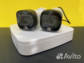 Комплект видеонаблюдения из 2-х камер