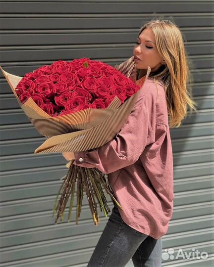Букеты из Красных Роз. Доставка Цветов