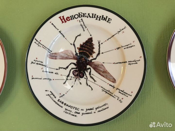 Фарфоровые декоративные тарелки