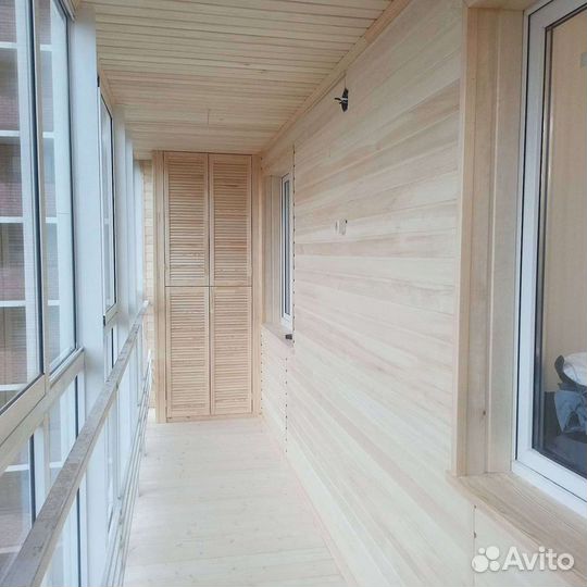 Утепление и обшивка балконов