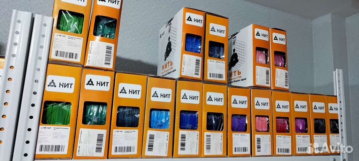 PLA пластик для 3D принтера, нит