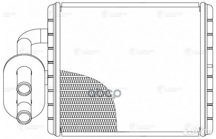Радиатор отоп. для а м Isuzu NQR71 NQR75 (LRh 2