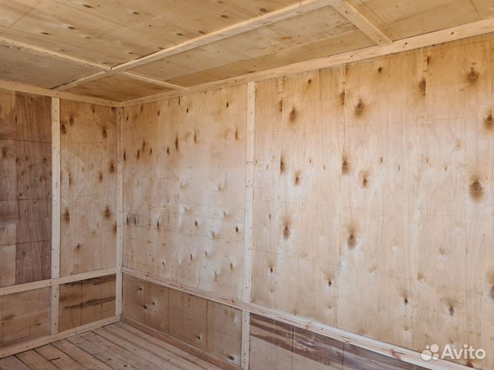 Бытовка 2.5х6м утепление 50мм