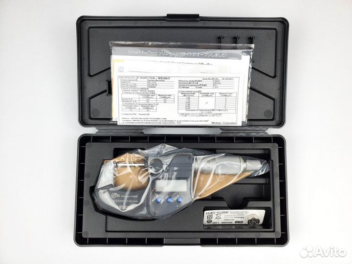 Микрометр цифровой 0-25 мм Mitutoyo 293-240-30