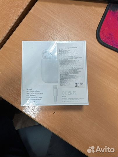 Наушники apple airpods 2