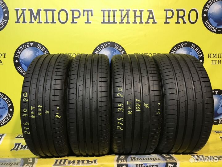Pirelli P Zero PZ4 275/35 R20 и 245/40 R20 102Y