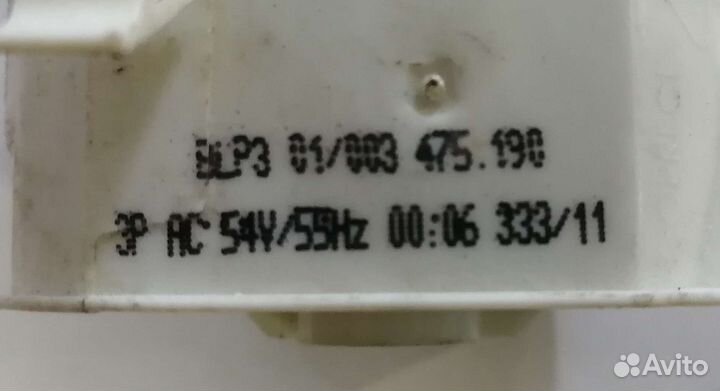 Насос пмм bosch siemens blp3 01/003 475.190