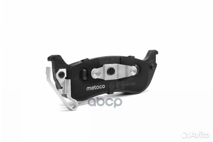 Колодки тормозные chrysler pacifica 04- задн