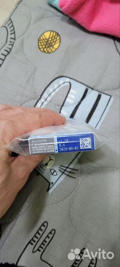 Линзы контактные