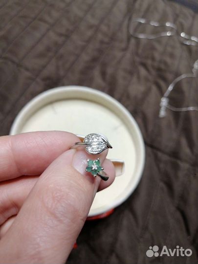 Серебряное кольцо