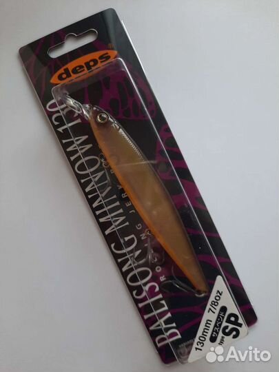 Воблеры Deps Balisong Minnow SP и Longbill