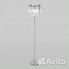 Торшер Eurosvet Elegante 01137/3 хром/прозрачный х