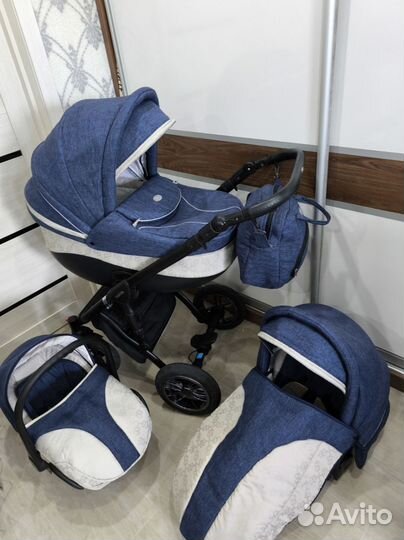 Коляска Verdi faster 3 в 1 двойная амортизация