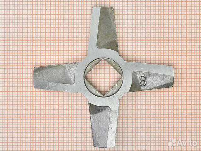 Нож для мясорубки Zelmer №8 Bosch 755472 двухсторо