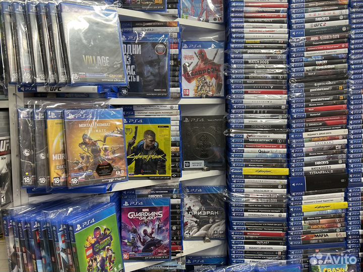 Диски sony playstation 4,5