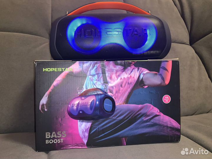Блютуз колонка Hopestar мощная новинка