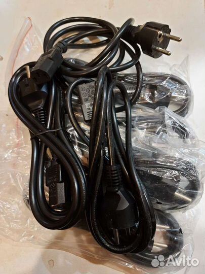 Сетевой кабель для пк, мониторов, принтеров