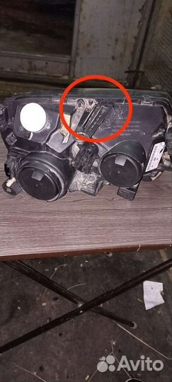 Фара левая передняя рено дастер