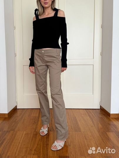 Versace брюки прямого кроя