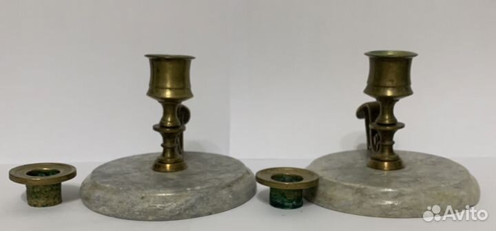 Подсвечники. Царская Россия. Комплект