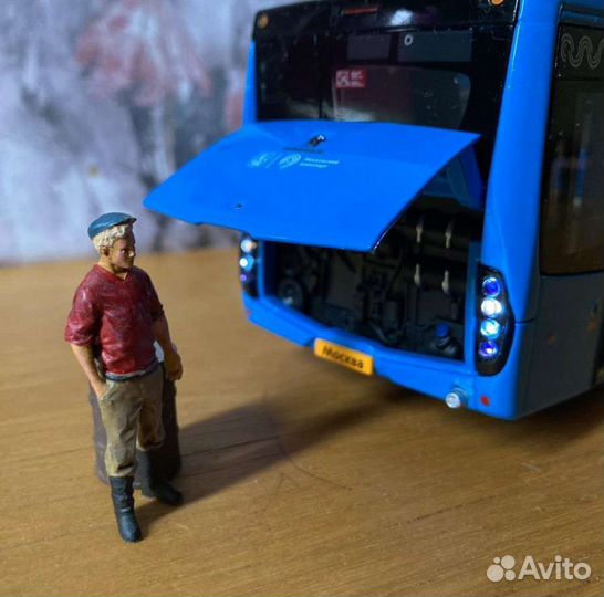 Коллекционный автобус Мосгортранс