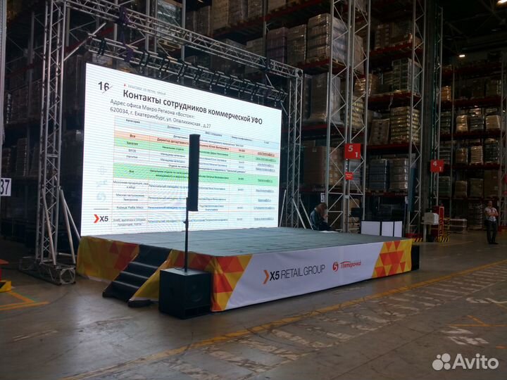 Аренда телевизора / экран / стойка под телевизор