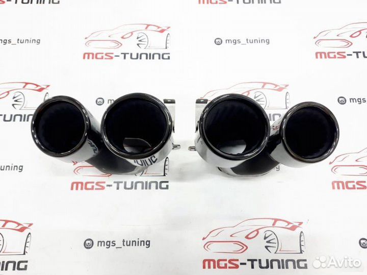 Насадки на Mercedes стиль A45 AMG v177 black