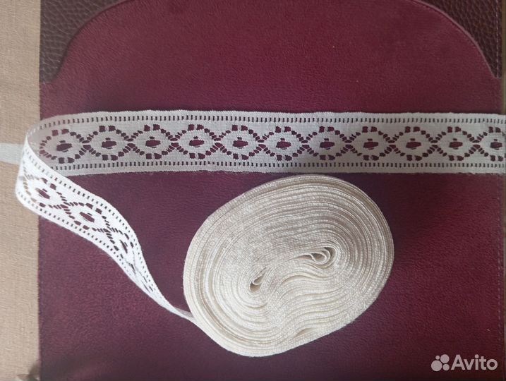 Кружево, шитье, бахрома, винтаж, СССР