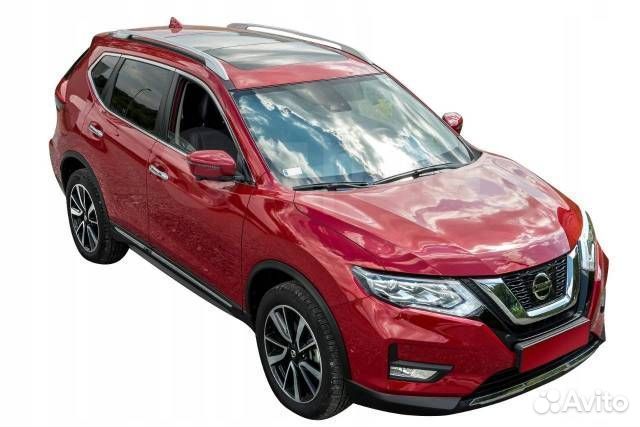 Рейлинги для Nissan X-Trail T32 с шаблонами