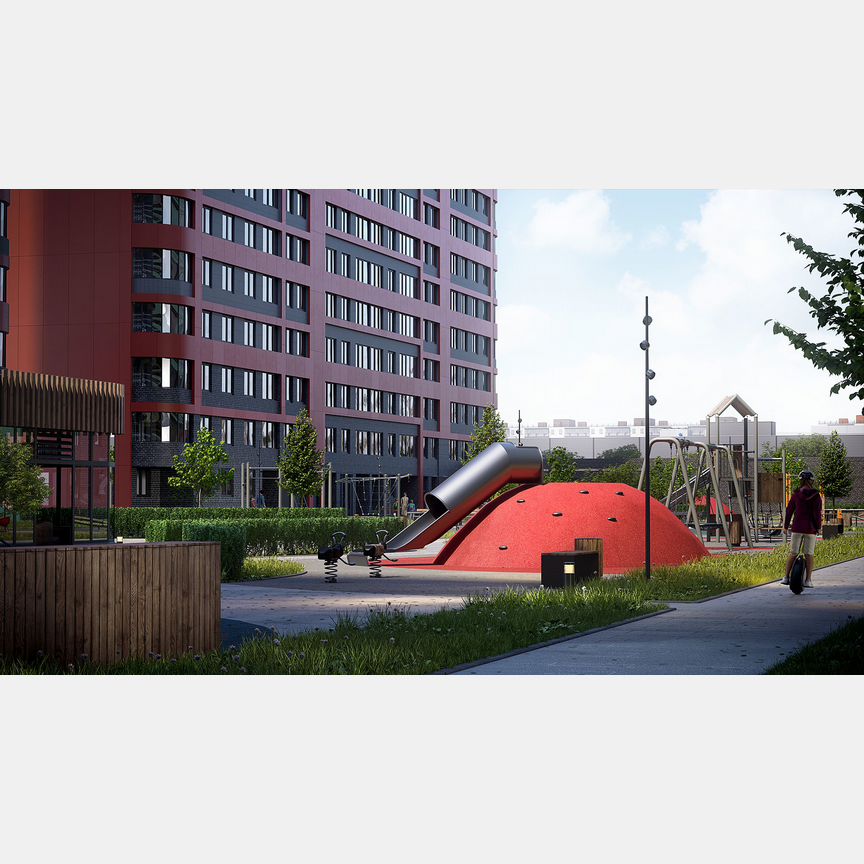 Квартира-студия, 23,6 м², 13/15 эт.