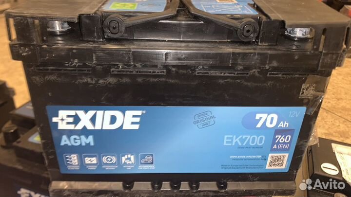 Аккумулятор 70 AGM