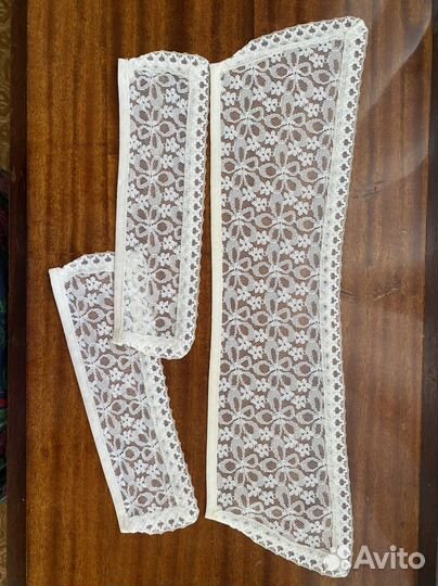 Воротничок и нарукавники для школьной формы