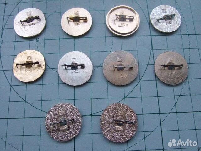 Значки гербы городов серия Золотое кольцо 20 шт