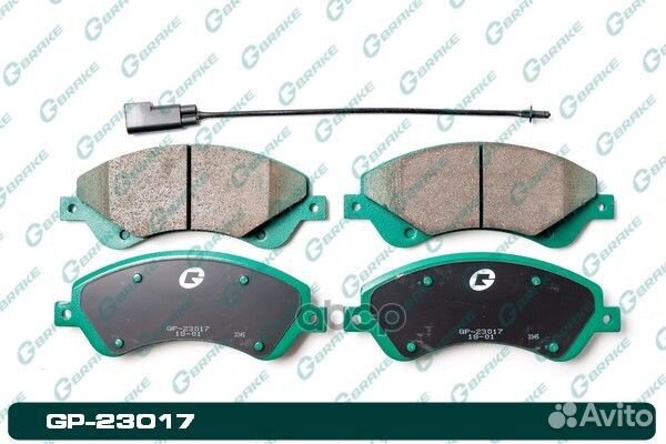Колодки G-brake GP-23017 GP-23017 gbrake