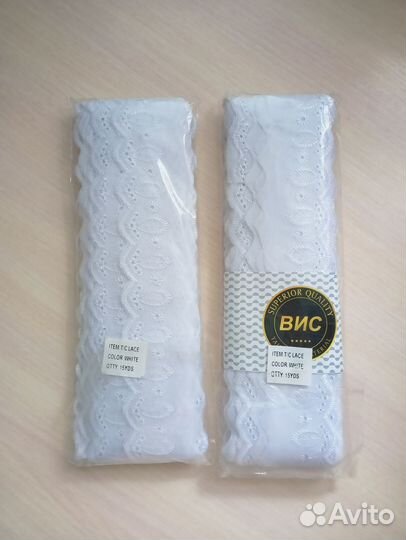 Кружево для шитья и рукоделия / Хлопок