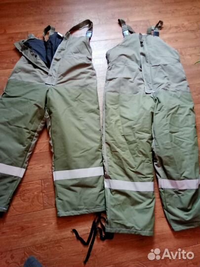 Штаны от зимней робы, ботинки летние, Роба зимняя