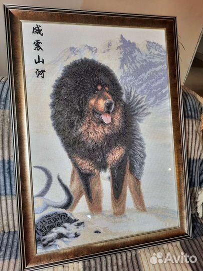 Картина вышитая крестом