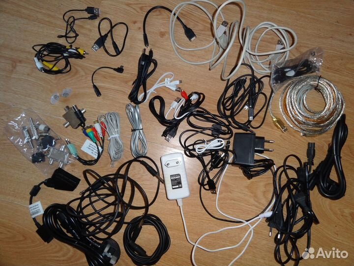 Кабеля переходники разные