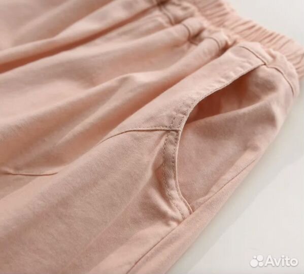 Брюки для девочки с рюшами новые
