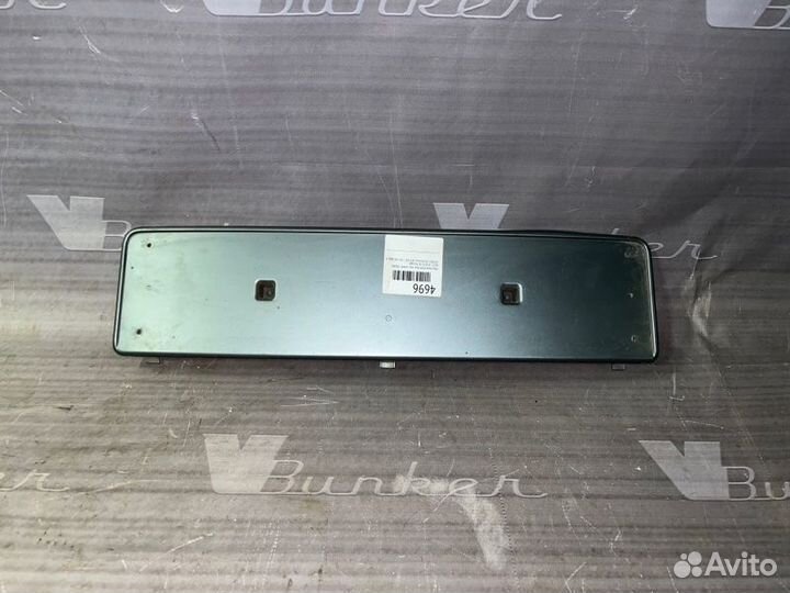 Накладка бампера под номер передняя Audi (Ауди) A6