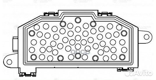 Резистор skoda octavia A5 04/VW golf VII 08- A