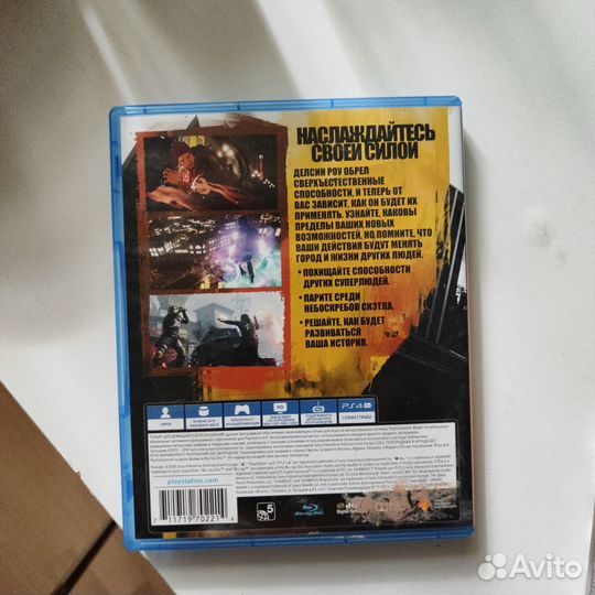 Infamous second son на ps4