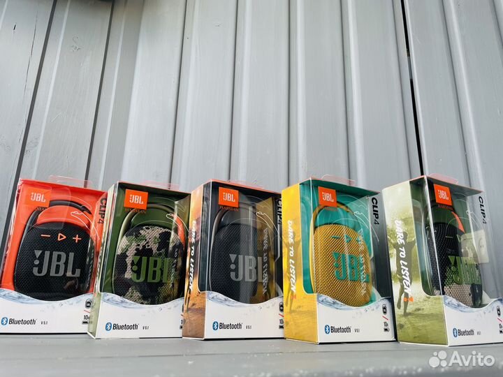 Блютуз колонка jbl clip 4 новая оригинал