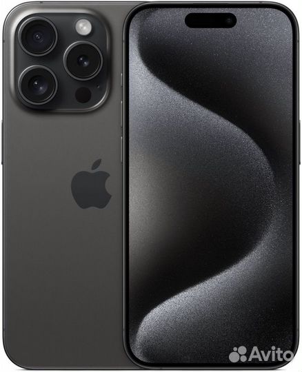 Apple iPhone 15 Pro 128GB Black Titanium eSIM
