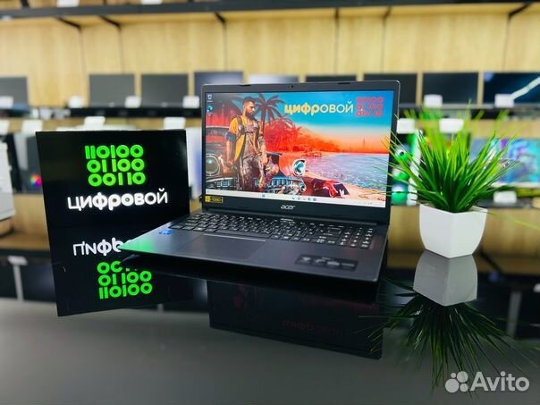 Новый ноутбук Acer/15.6/DDR4-12/SSD-512gb/FHD