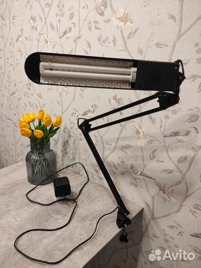 Лампа настольная Дельта на струбцине