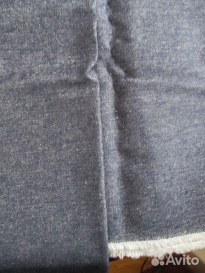 Ткань хлопок СССР джинсовая