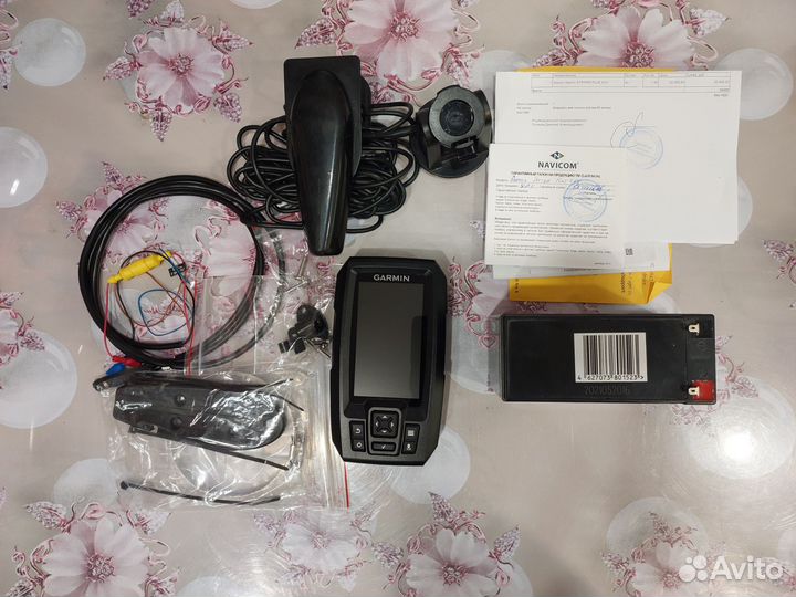 Эхолот Garmin striker plus 4cv transducer GT20-TM