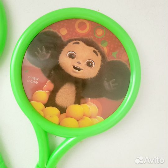 Детский бадминтон Чебурашка