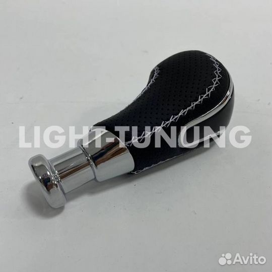 Ручка кпп Веста в коже